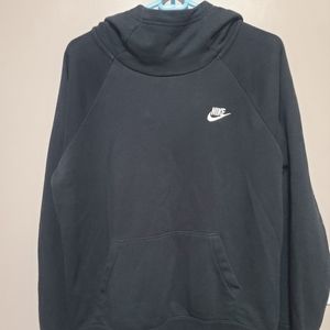 Nike cowl neck hoodie black medium